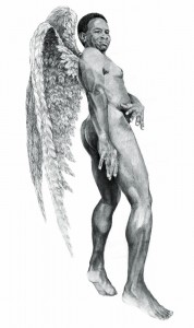 Black angel,260cm x 150cm  