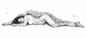 Sleeping angel,150cm x 250cm   